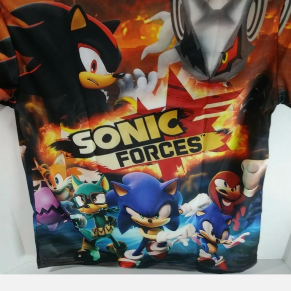 Cosplay Boy's Sz S Mesh T-Shirt With 3D Multicolored Graphics - Picture 7 of 7